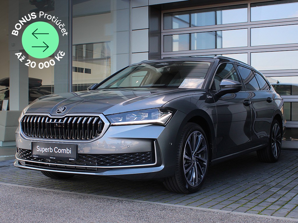 Škoda Superb Combi 2,0TDI 142kW 7-stup. DSG 4x4  Laurin & Klement