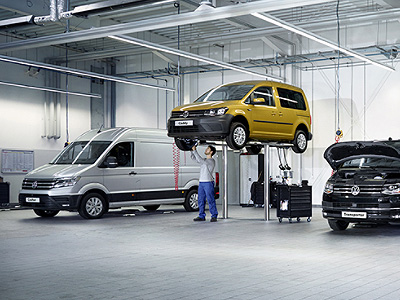 Servisní služby Volkswagen Užitkové vozy